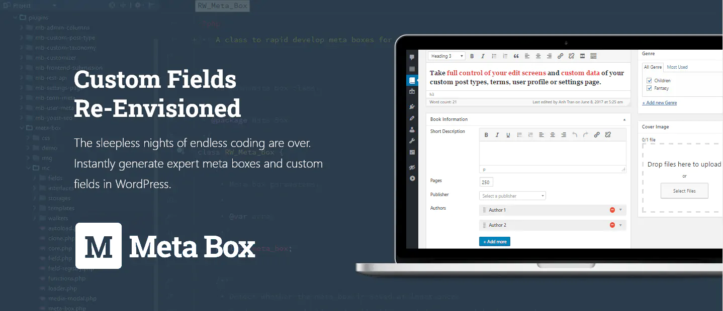 Meta Box custom fields plugin for WordPress
