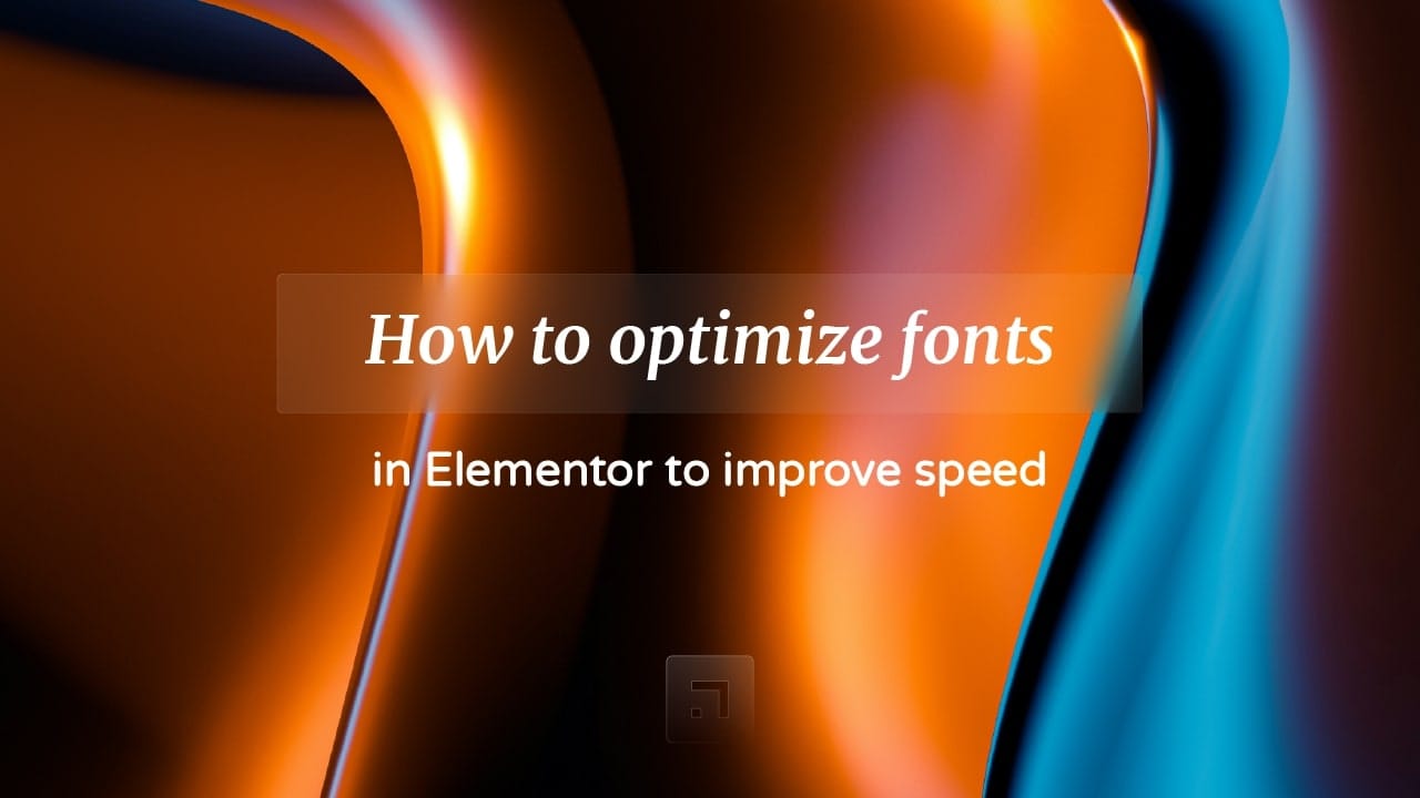 featured optimize fonts