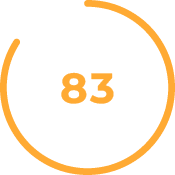 PageSpeed score 83